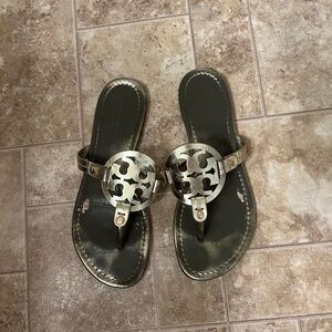 Tory Burch Miller Gold Sandals